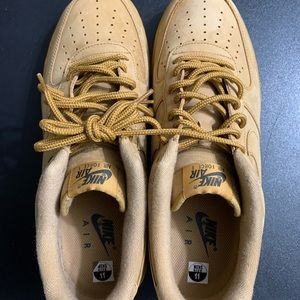 Men’s Tan Suede Nike Air Force 1